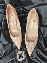 monolo gold rhinestone