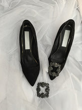 monolo black rhinestone