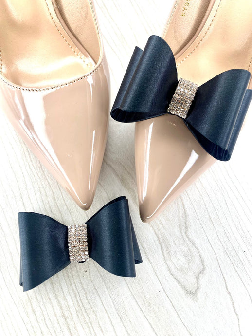 Tania rhinestone bow