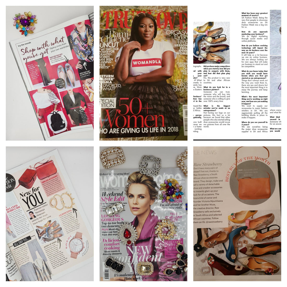 Magazine Features - Raw Strawberry