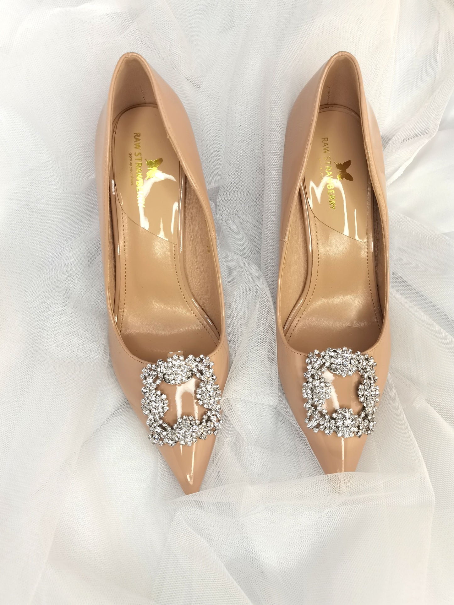 monolo silver rhinestone