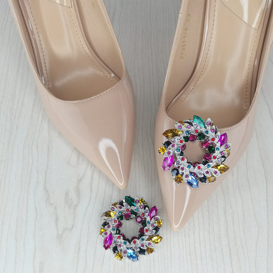 round colour rhinestone