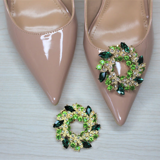 round green rhinestone