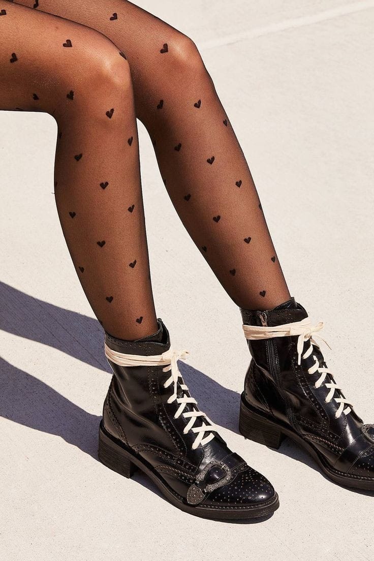 heart stockings