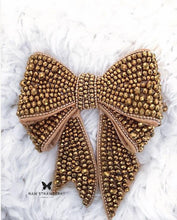 crystal bows - Raw Strawberry